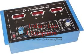 F.E.T. Characteristics with power supply and 3 meters (C.R.)